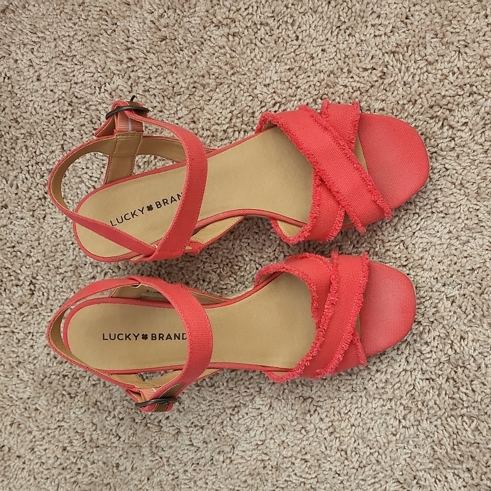 Lucky Brand Margaline Espadrille Wedge